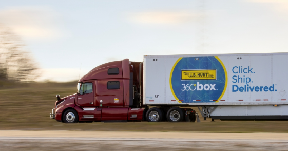 J.B. Hunt Weathers The Storm