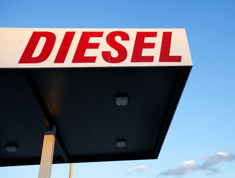 Diesel Continues Down